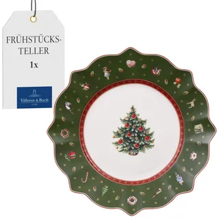 Villeroy & Boch Frühstücksteller 24 cm grün