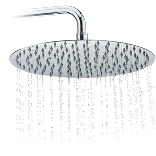 Relaxdays Duschkopf Regendusche rund 300 mm (MPNR)