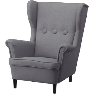 IKEA STRANDMON Kindersessel Vissle grau