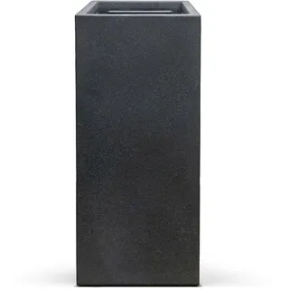 Spetebo Kubus Ø 30 x 80 cm Anthrazit