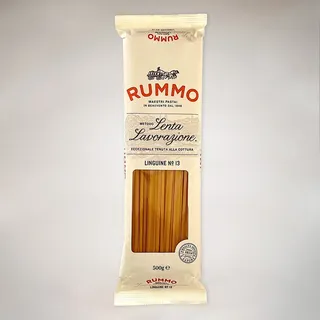 Rummo Linguine N°13 Pasta Lenta Lavorazione Teigwaren aus Hartweizengrieß 500g