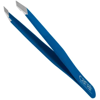 Canal Haarpinzette schräg Dunkelblau