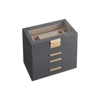 Schmuckkasten mit 4 Ebenen