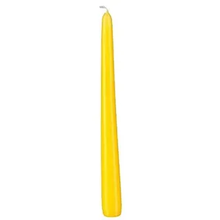 Spitzkerzen Gelb 250 x 25 (H x D) mm 12 Stück