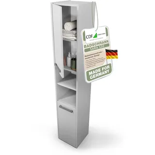 CDF Hochschrank schmal HOCH-Schrank Badschrank 30cm Breit Badezimmerschrank