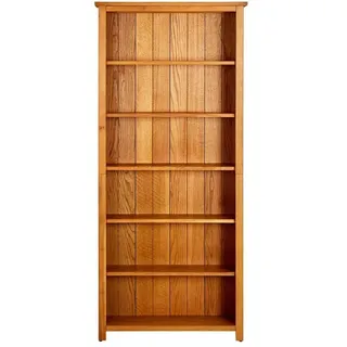 vidaXL Bücherregal 6 Fächer 80 x 22,5 x 180 cm Braun