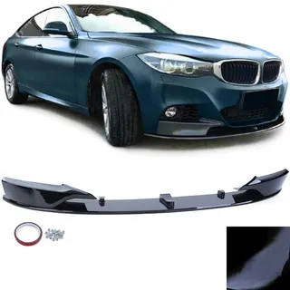 Front Spoiler Lippe Performance Schwarz Glanz passt für BMW 3er GT F34 2013-2020