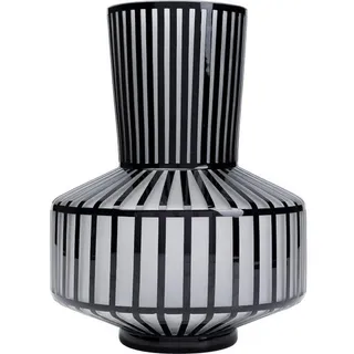 Kare Vase Roulette 31 schwarz 31 cm