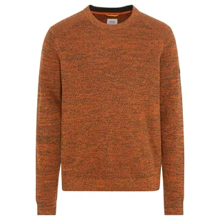 camel active Herren Mouliné Strickpullover aus zertifiziertem Organic Cotton - 3XL