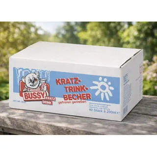 Bussy Kratzeis zum Selbsteinfrieren Mix 40 x 200ml
