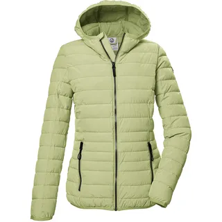 G.I.G.A. DX Damen Steppjacke/Übergangsjacke mit Kapuze GS 65 WMN QLTD JCKT, frühlingsgrün, 42 43050-000