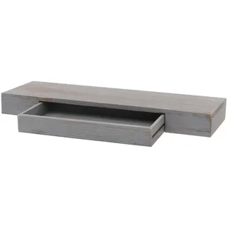 MCW Wandregal 80 x 8 x 25 cm Grau