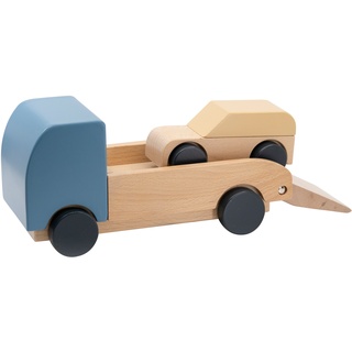 Sebra - Autotransporter CLASSIC mit Auto aus Holz