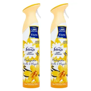 2 x Febreze Madagaskar Vanille & Magnolie Lufterfrischer je185ml
