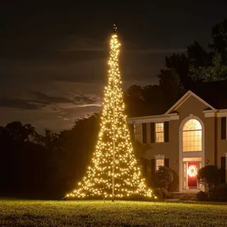 Fairybell LED Weihnachtsbaum BxH: 3,5x6m 900 LED Leuchten Outdoor Warmweiß