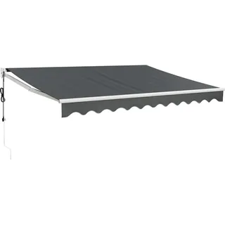 vidaXL Markise 3 x 2,5 m anthrazit