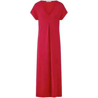 Kleid V-Ausschnitt Peter Hahn rot, 44
