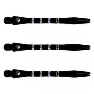 KARELLA Shaft Alu Stripe Medium Schwarz 45 mm