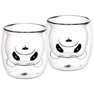Gräwe Doppelwandige Thermogläser 0,245 l Transparent 2 St.
