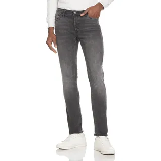 JACK & JONES Glenn Original Am 817 Slim Jeans Black Denim 28 30