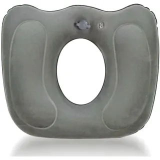 Aufblasbares Donut-Kissen,Aufblasbares Sitzkisse orthopädische,Rund Hämorrhoiden Sitzkissen,Orthopädisches Sitzkissen, Büro-Sesshaft,Ergonomisches Ringkissen, für Auto, Sofa, Büro & Rollstuhl