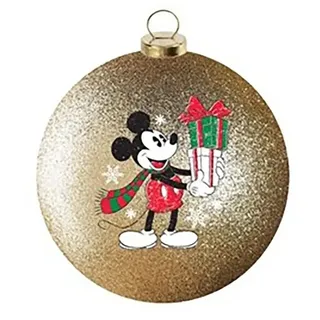 Disney Weihnachtskugel Mickey Ø 15 cm Gold