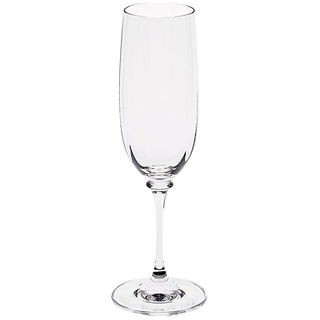 CRISTALICA Sektglas Condor Optik 190ml Kelch Schampus Champagner Prosecco Bleikristall klar