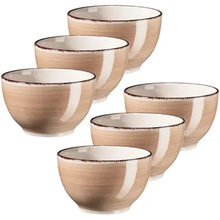 Mäser Müslischale 14 cm, 6-er Set, BEIGE
