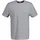 Herren T-Shirt Hellgrau Dunkelblau Dunkelrot 3XL XXXL