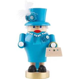 Richard Glässer GmbH Seiffen Nussknacker Queen 19 cm Holz Braun