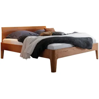 Hasena Massivholzbett Lisiano 160 x 200 cm Holz Eiche cognac