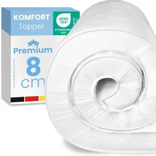 eloneo Komfortschaum Matratzen Topper 120 x 200 x 8 cm