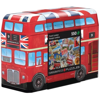 Eurographics 8551-5779 London Bus Puzzle, bunt