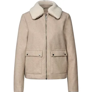 STREET ONE Hemdjacke in Beige - 44