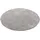 Hochflor Langflor Grau 120cm Rund