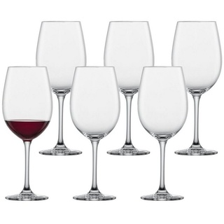 SCHOTT-ZWIESEL Weinglas Classico Burgunder Rotweingläser 408 ml 6er Set, Glas weiß
