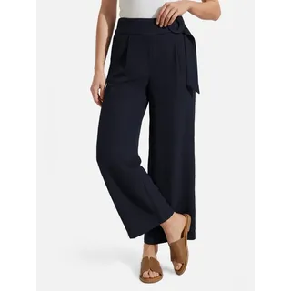 Zero Culotte Weites Bein Blau 40