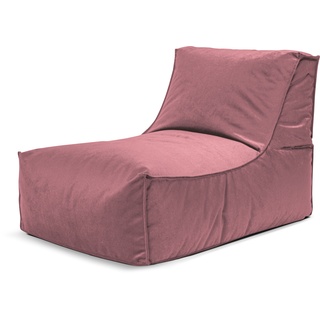 Sitzsack MAGMA HEIMTEX "Rock MARLA" Sitzsäcke Gr. B/H: 100 cm x 65 cm, rosa (altrose) Baby Sitzsäcke
