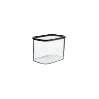Mepal Modula Vorratsdose, stapelbar, BPA-frei, Farbe: schwarz 106932040400 , 4,5 Liter - Dose