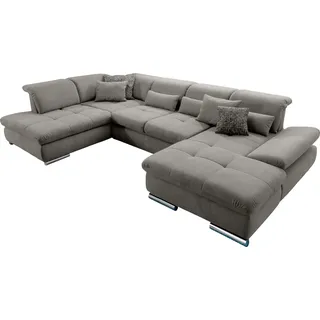 Set One by Musterring Eckcouch U-Form grau