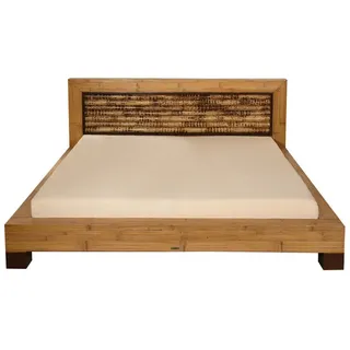 Bambus-Lounge Bettgestell Dream Bambusbett Bettrahmen Bettgestell Schlafzimmer Bambus Holzbett
