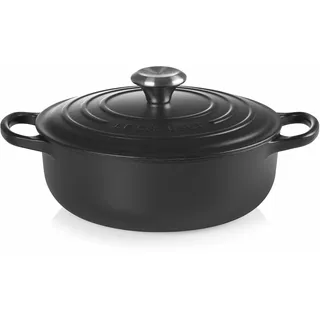 Le Creuset Sauteuse 24 cm schwarz
