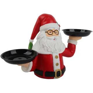 Weihnachtsmann-süßigkeitenhalter, Weihnachtsmann-tablett, Obstschalenständer, Kunststoff-aufbewahrungsständer Für Partys Und Snacks