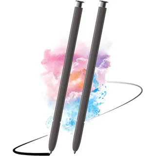 2 Stück Galaxy S24 Ultra S Pen Ersatz für Samsung Galaxy S24 Ultra Alle Versionen Stylus Pen-OhneBluetooth(Schwarz)