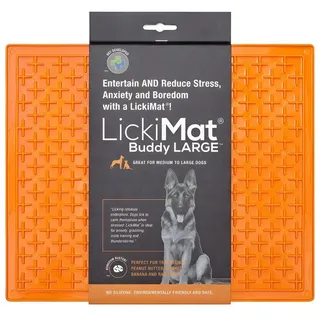 Lickimat Buddy Large 30,5x25,5 cm Orange