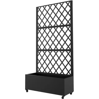 casa.pro Malja 190 x 82 x 38 cm Schwarz
