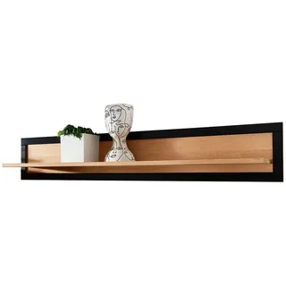 Lomadox Wandregal WINCHESTER-69, Regal Hängeregal Wandboard modern in massiver geölter Buche braun