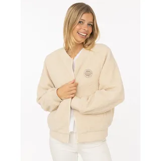 Zwillingsherz Bomberjacke Teddy Jacke Damen, Reißverschluss – Übergang Frühling Herbst - XXL
