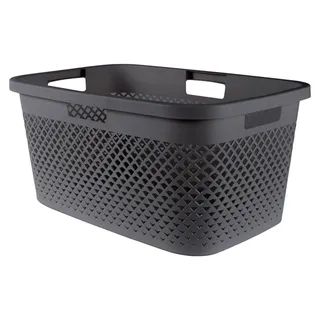 Wäschekorb Pure, grau, 47 Liter - Grau