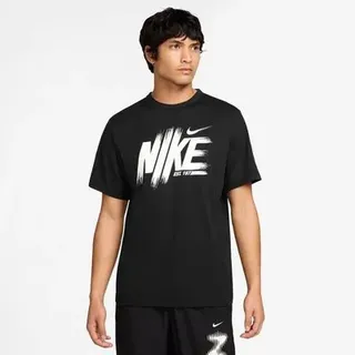 NIKE Herren T-Shirts/Tanks ku.Arm He/Uni M NK DF UV HYVERSE SS GFX, Größe XL in Schwarz Schwarz